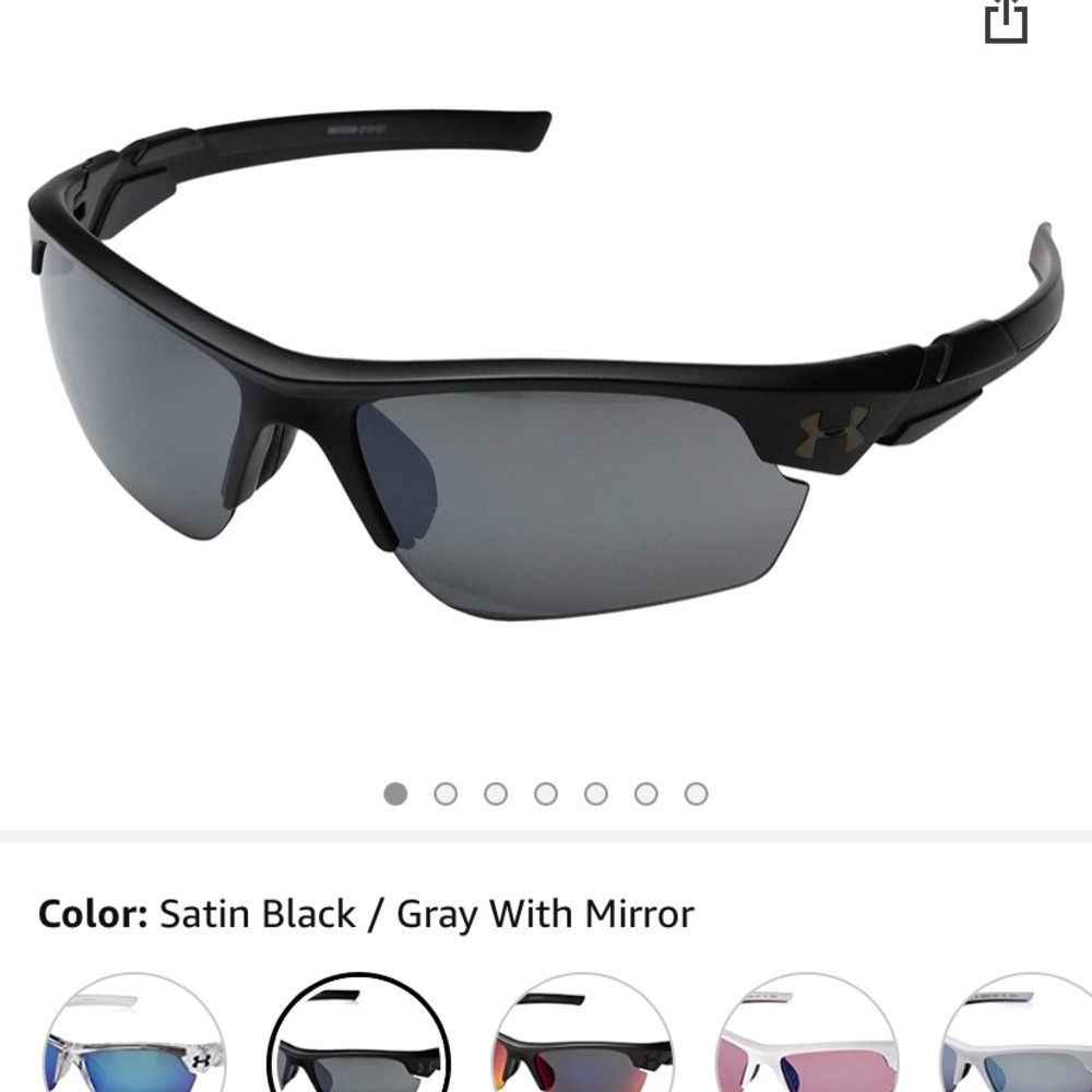 Under Armour youth wrap sports sunglasses